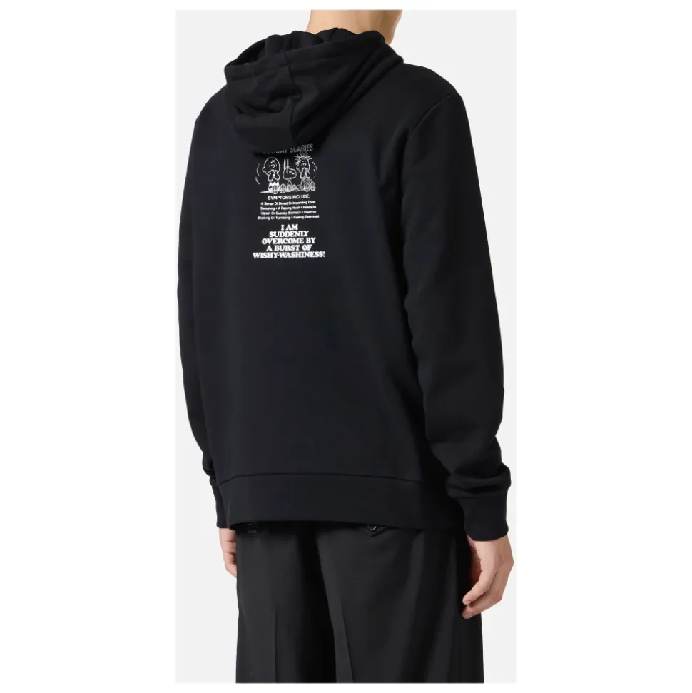 Regular Fit Hoodie mit Print und Stickerei in Zusammenarbeit mit Peanuts