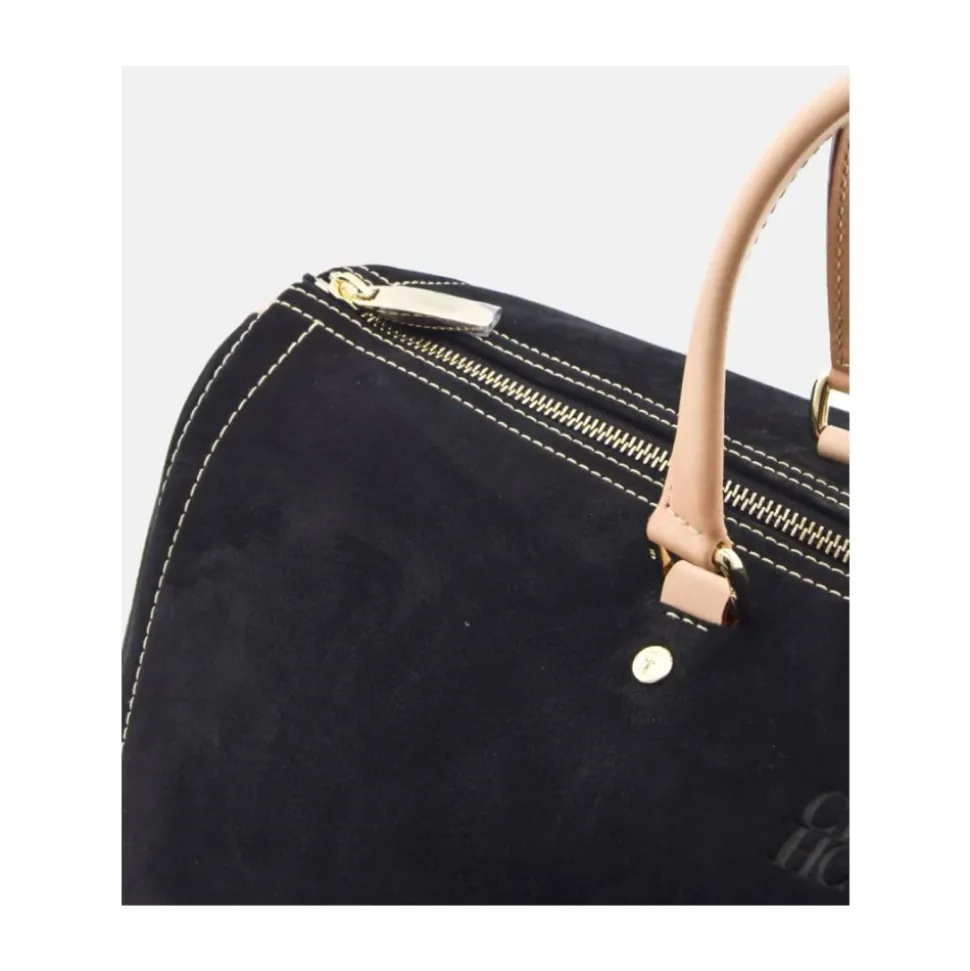 Reisetasche Andy Nobuck Schwarz