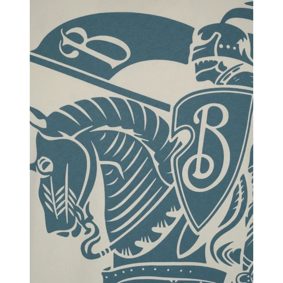 Reiter-Print Baumwoll-T-Shirt