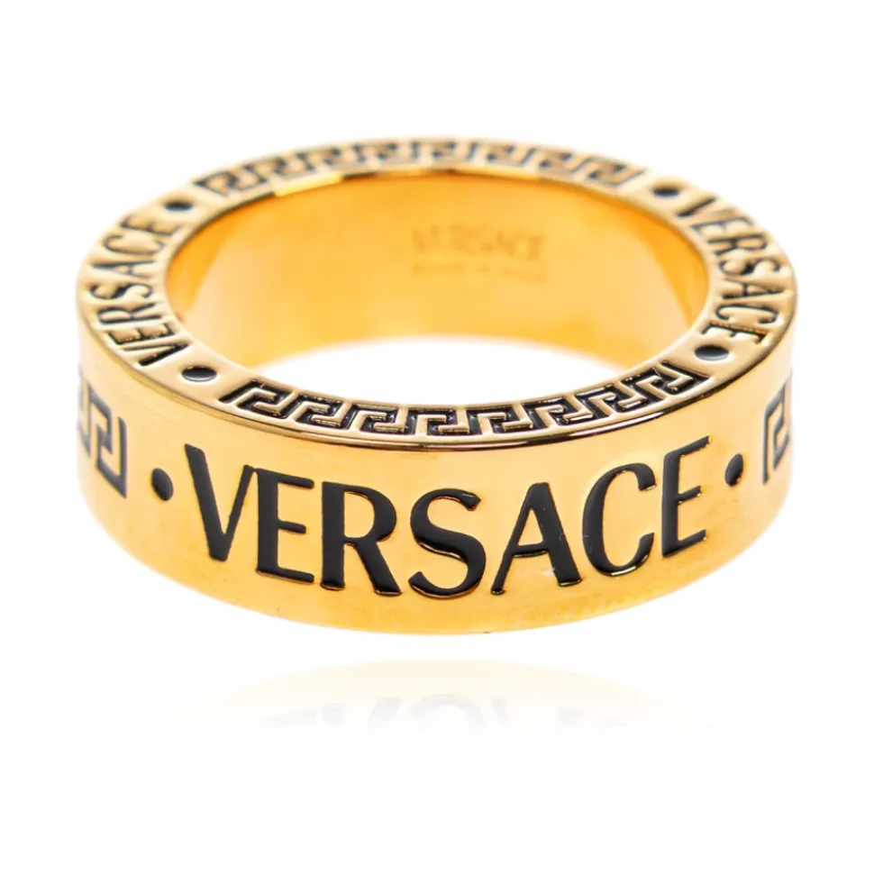 Ring mit graviertem Logo