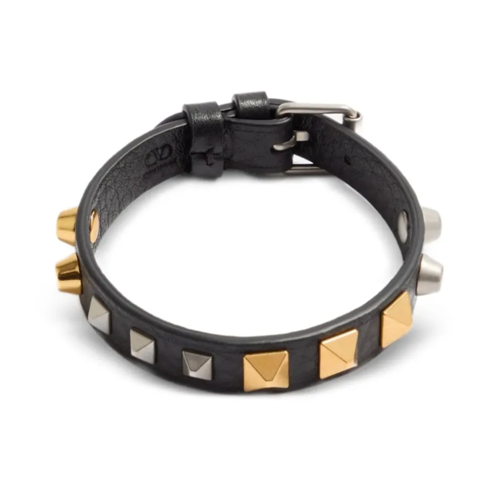 Rockstud Lederarmband