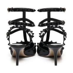 Rockstud Slingback aus Kalbsleder