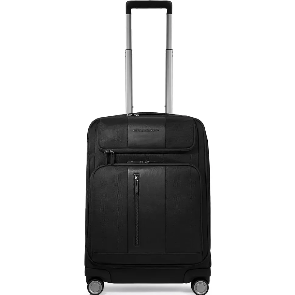 4-Rollen Laptop-Trolley Koffer in Handgepäckgröße