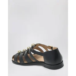 Roman Stud Ledersandalen