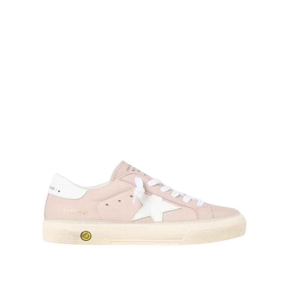 Rosa Kinder Sneaker Casual Stil