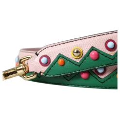 Rosa Leder Schultertasche Accessoire