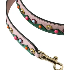 Rosa Leder Schultertasche Accessoire