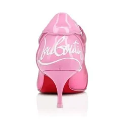 Rosa Lederpumps Eleganter Stil