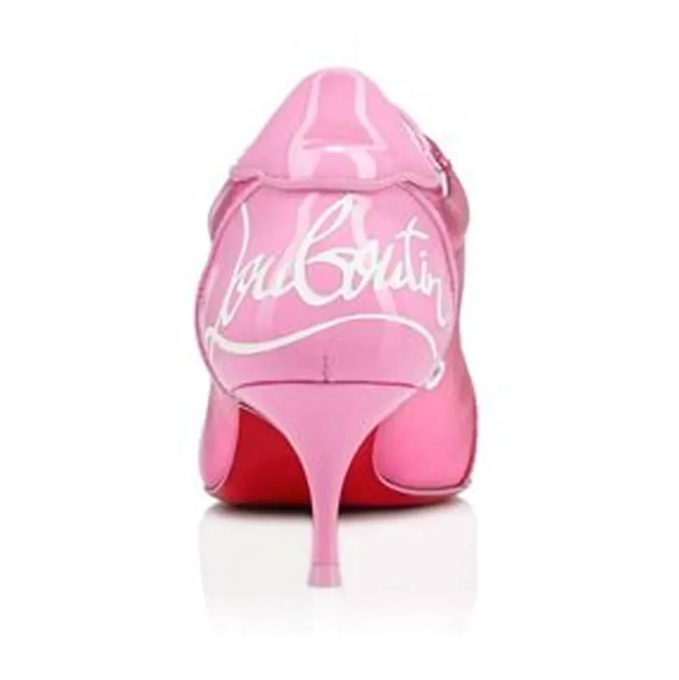 Rosa Lederpumps Eleganter Stil