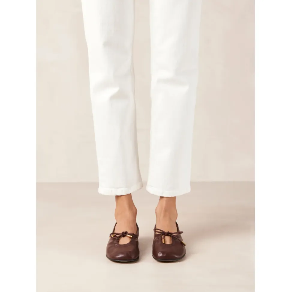 Rosalind Leder Ballett Flats