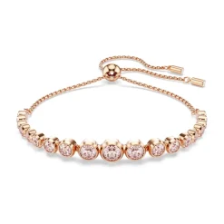 Roségoldenes Kristallarmband