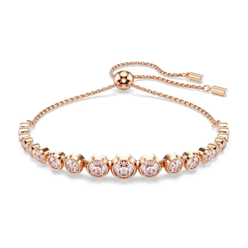 Roségoldenes Kristallarmband