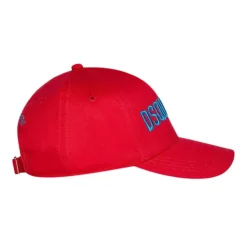 Rote Kinder Baseballkappe mit Logo