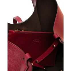 Rote Shopper Tasche für Frauen