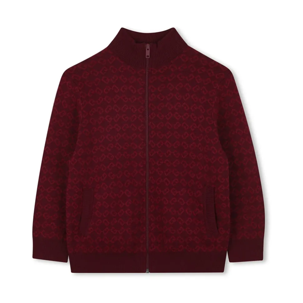 Rote Sweaters mit 4G Muster