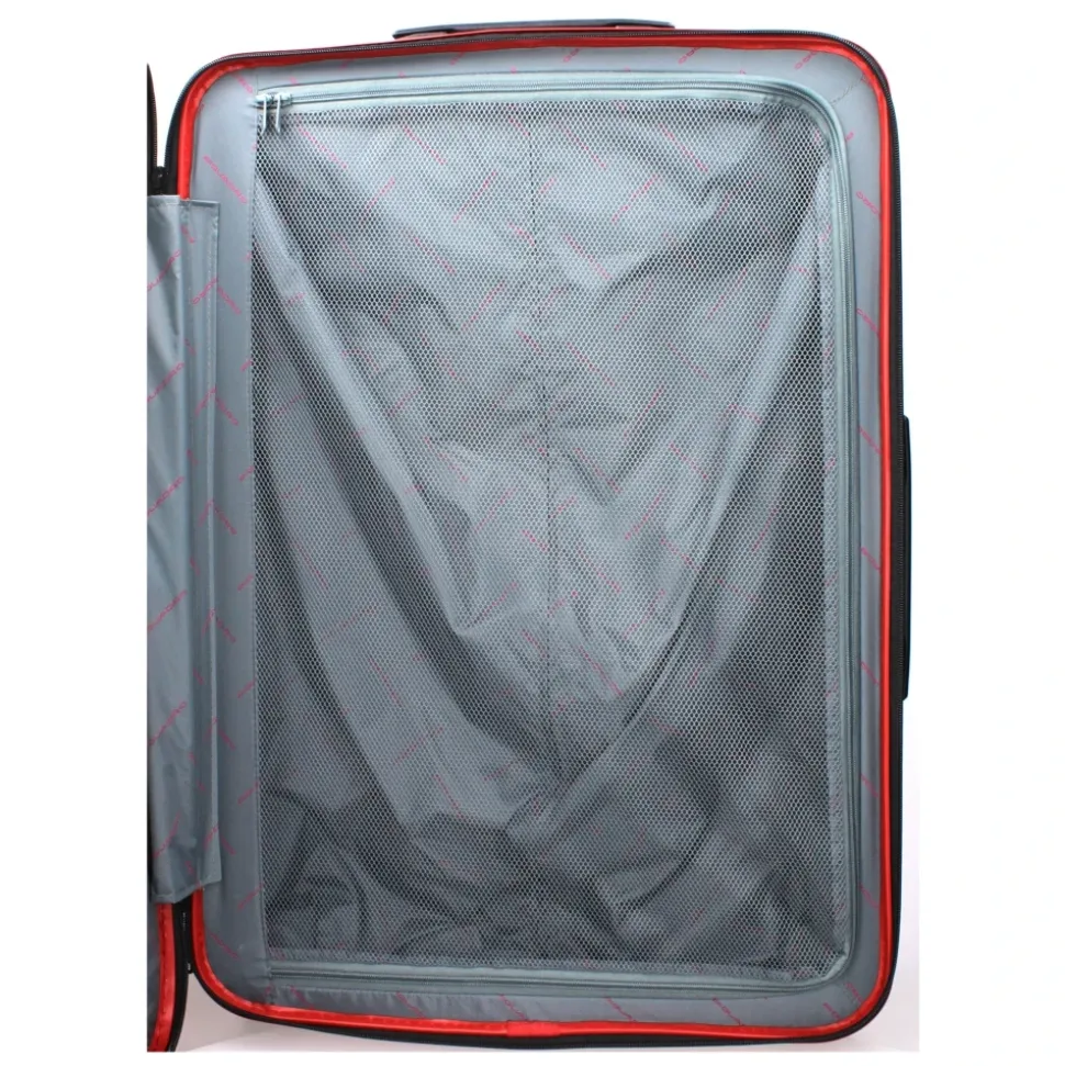 Roter Polycarbonat Vintage Effekt Trolley