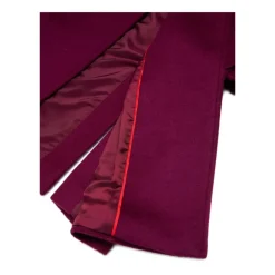 Roter Wollmantel für Kinder