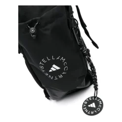 Rucksack aus Polyester mit Logo-Print
