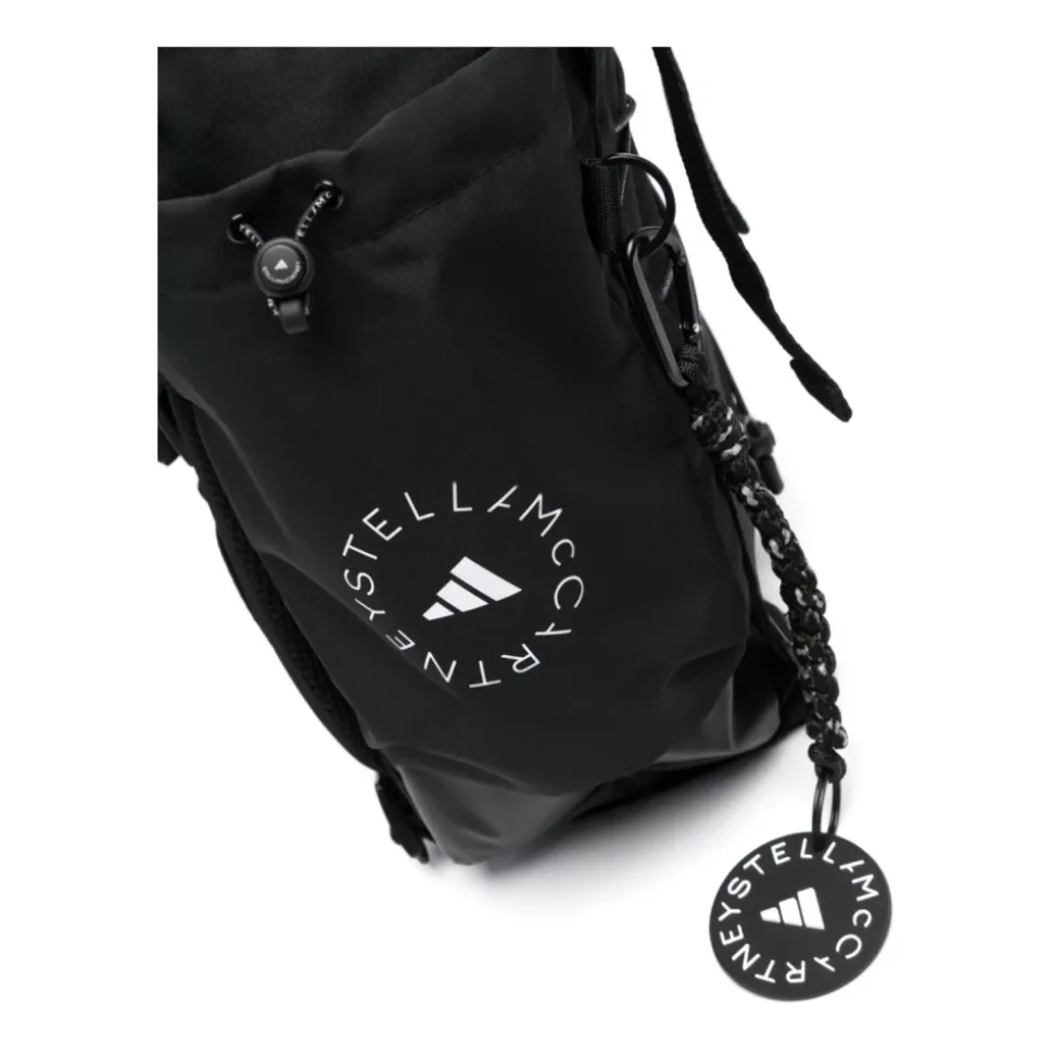 Rucksack aus Polyester mit Logo-Print