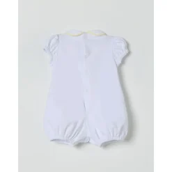 Ruffle Sleeve Bow Romper