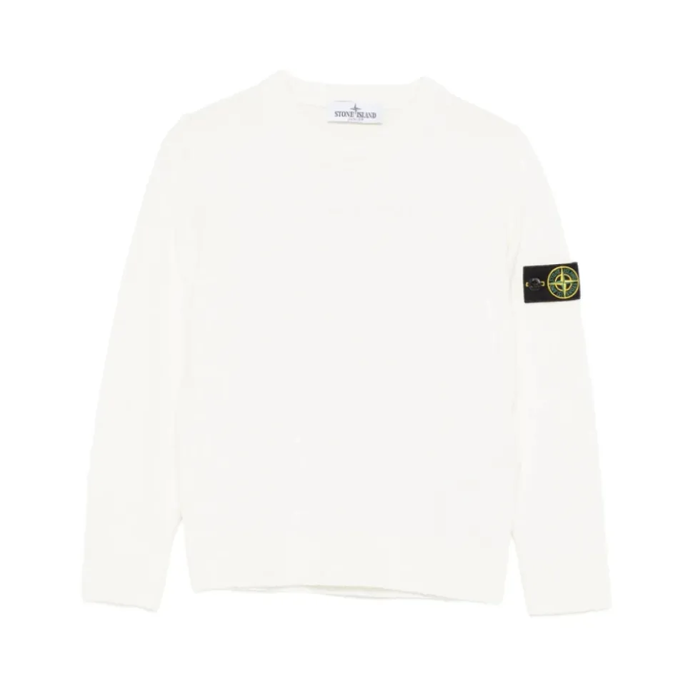 Rundhals-Rippstrickpullover