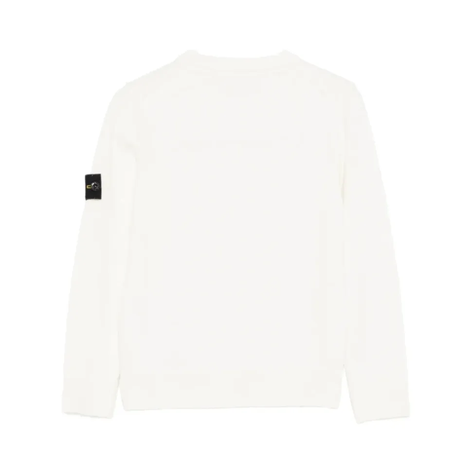 Rundhals-Rippstrickpullover