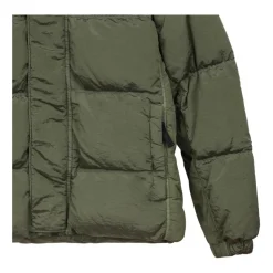 Sage Steppjacke mit Kapuze