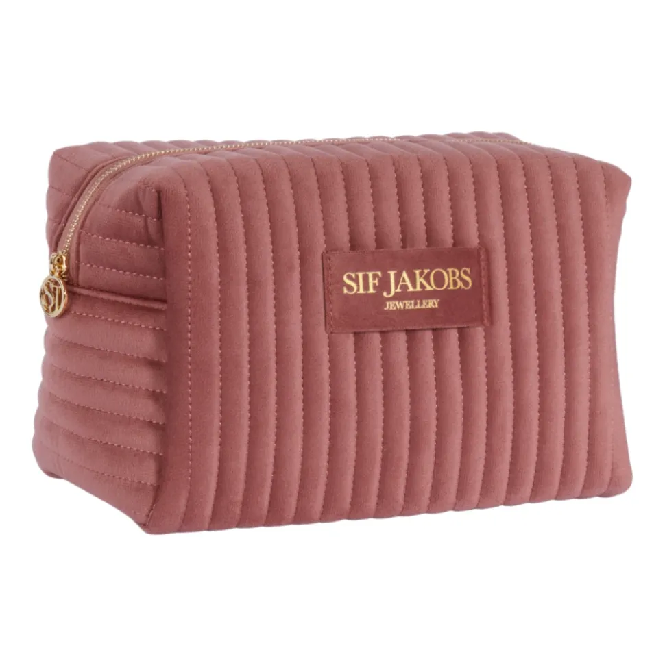 Samt Kosmetiktasche Grande