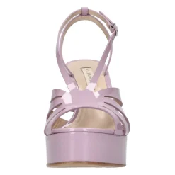 Sandalen Flieder