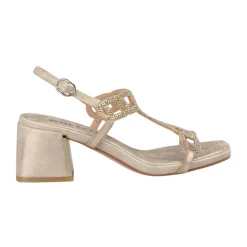 Sandalette mit Strass