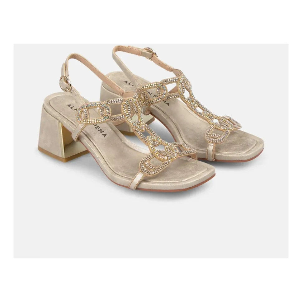 Sandalette mit Strass