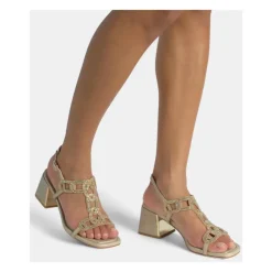 Sandalette mit Strass
