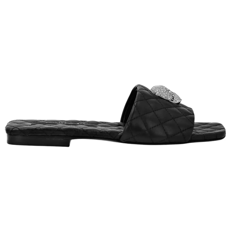Sandals Flat Crystal Skull