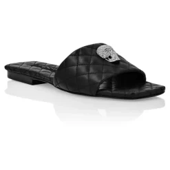 Sandals Flat Crystal Skull