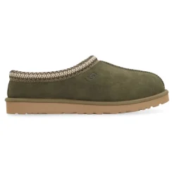 Schaffell und Wildleder Sabot Hausschuhe
