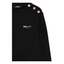 Schicker Nero e Oro Sweatshirt AW25