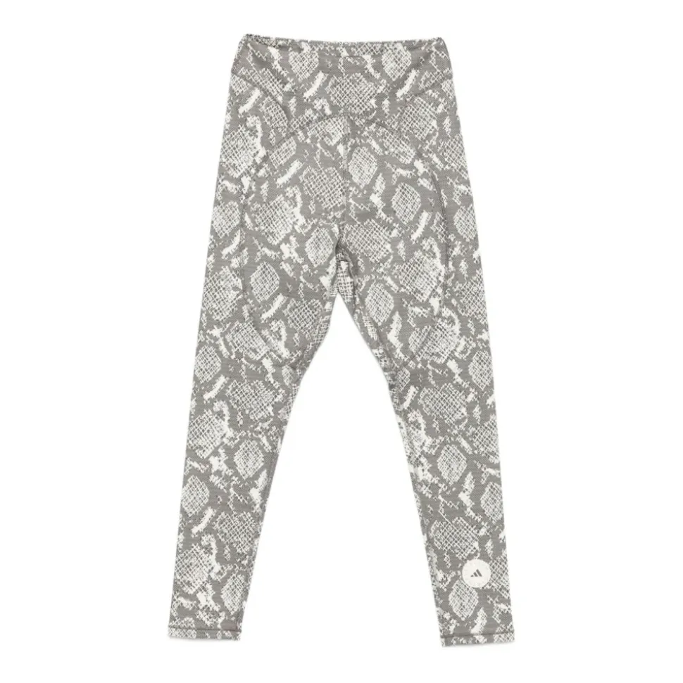 Schlangenhautmuster Hohe Taille Hose