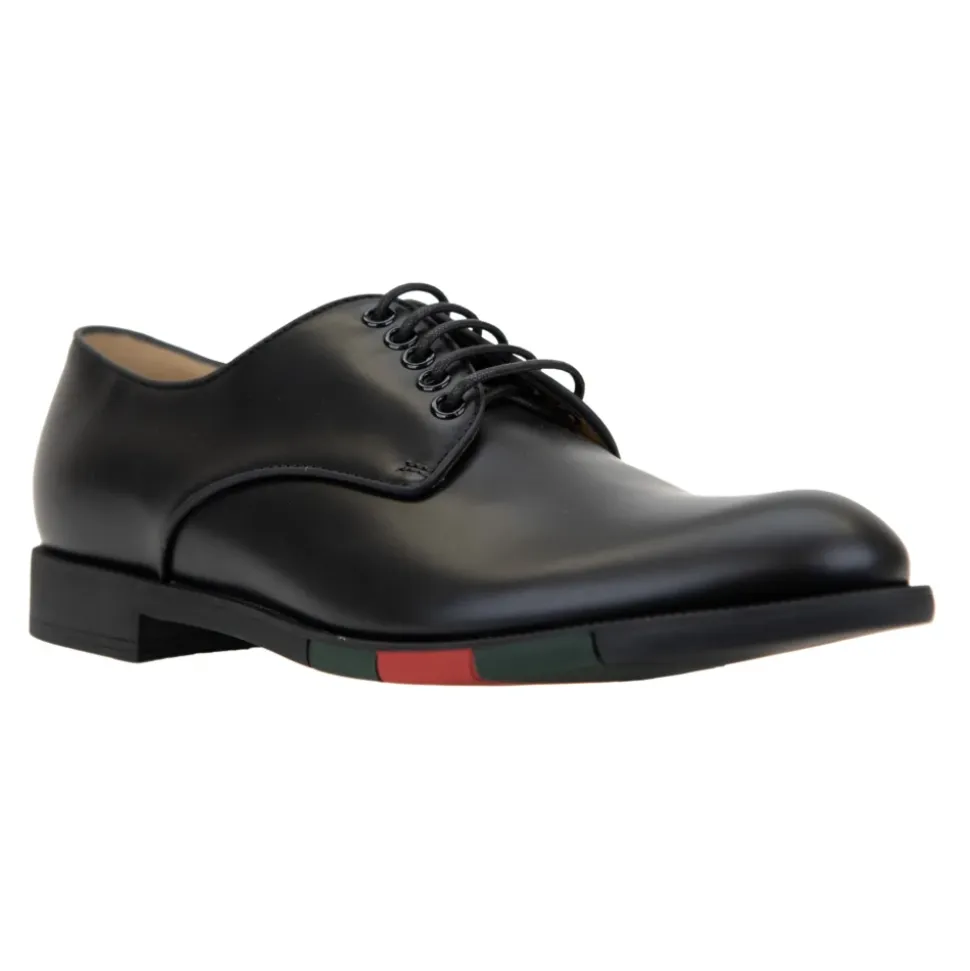 Schnürschuhe aus Leder