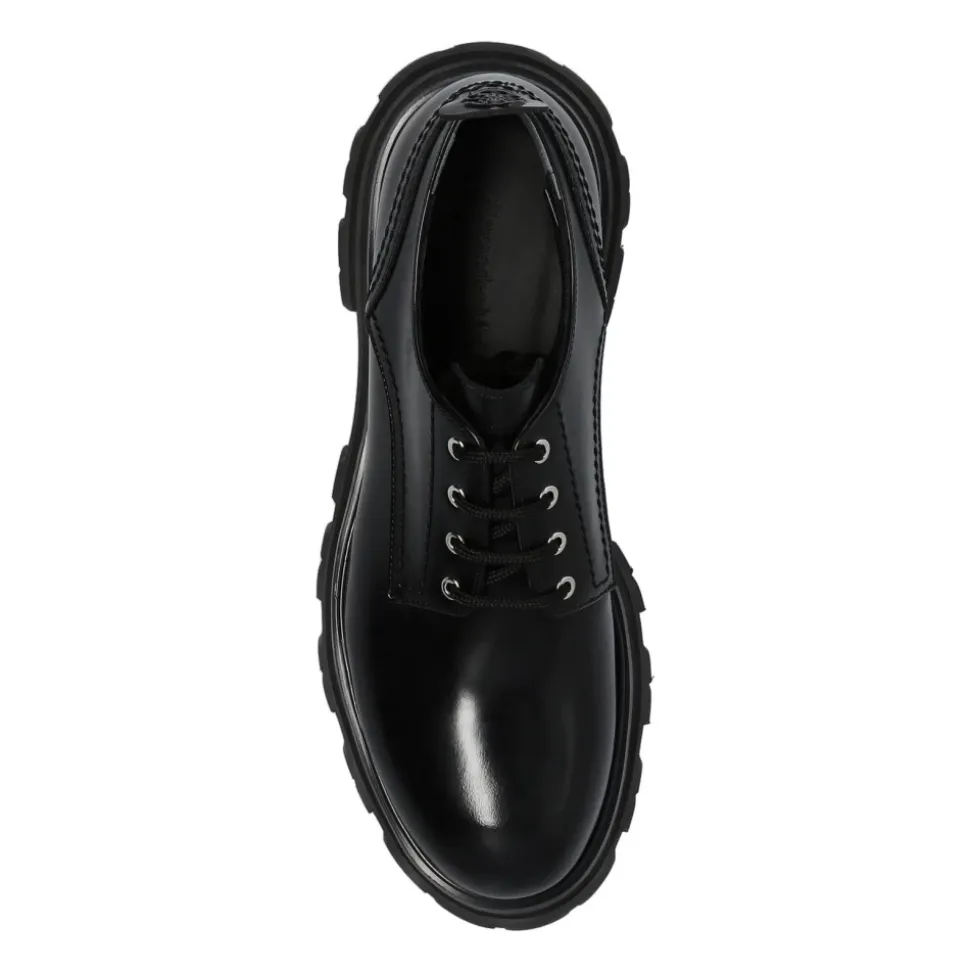 Schnürschuhe aus Leder