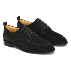 Schnürschuhe aus Wildleder