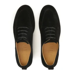 Schnürschuhe aus Wildleder