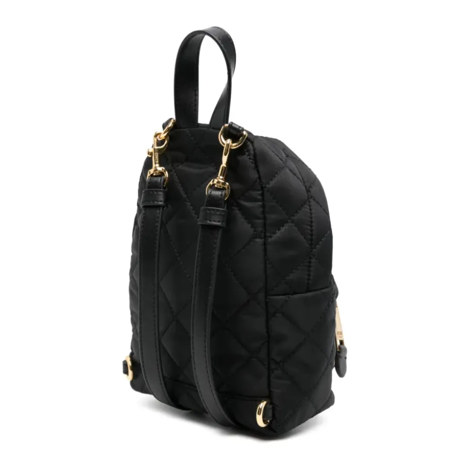 Schultertasche mit goldenen Details