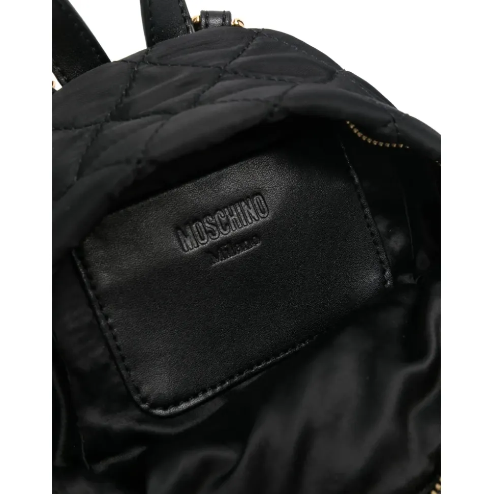 Schultertasche mit goldenen Details