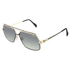 Schwarz Gold Stilvolle Sonnenbrille