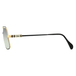 Schwarz Gold Stilvolle Sonnenbrille