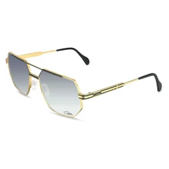 Schwarz Gold Stilvolle Sonnenbrille