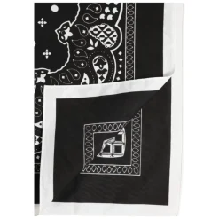 Schwarz Weiß Bandana Quadratisches Herren Schal