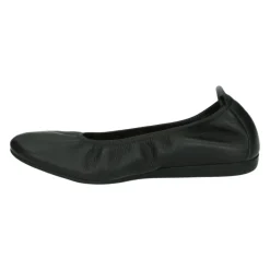 Schwarze Ballerinas mit Latexsohle