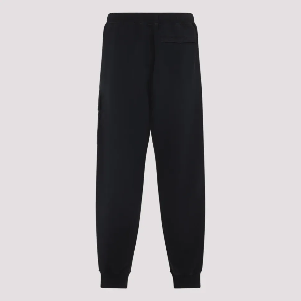 Schwarze Baumwollhose Moderner Stil