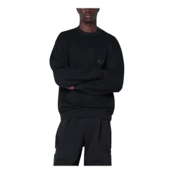Schwarze Baumwoll-Polos